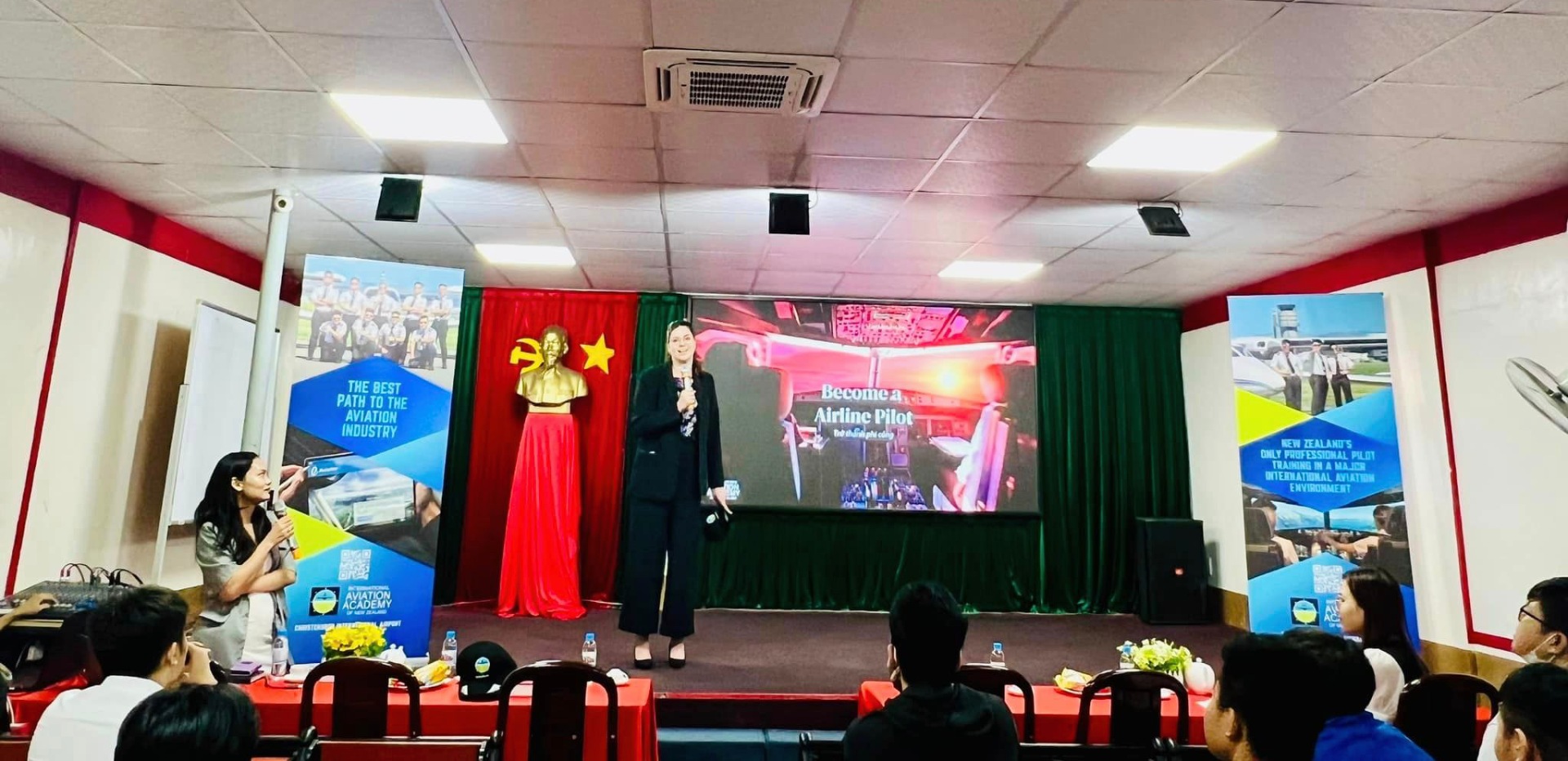 Giấc mơ bay học phi công tại CĐ Bách khoa SG