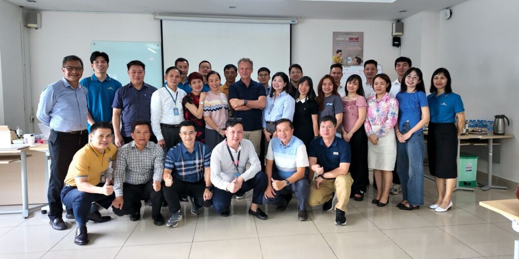 Học viên tham gia đào tạo Hệ thống quản lý rủi ro do mệt mỏi FRMS